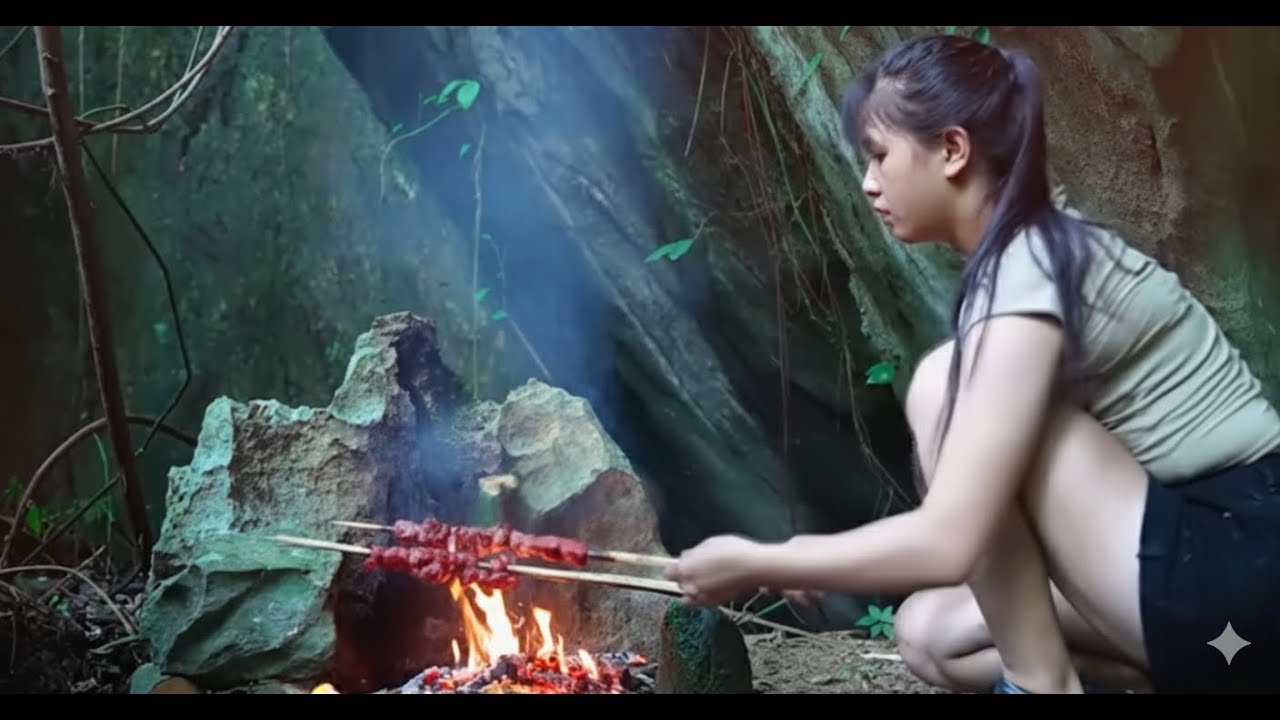Surviving the Forest Storm: Extreme Wilderness Challenge! - YouTube