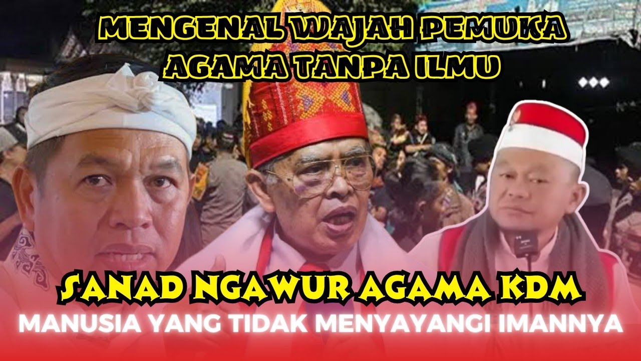 Berkata Kurang Ajar: ABAH AOS BISA MURTAD | Inikah Jejaring Keguruan Dedi Mulyadi?