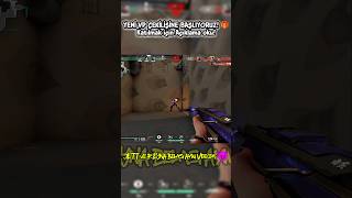 JETT &amp; REYNA = BELA Delirmecesi 😈 Yeni VP Çekilişi Başladı! 🎁 #valorant #shorts