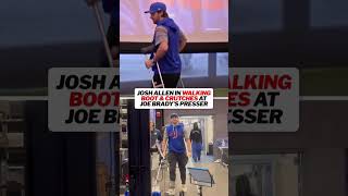 Josh Allen Is In Attendance For Joe Bradys Opening Press Conference