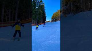 Катаємось на лижах у Карпатах ⛷️🏔️🌲 #bukovel #буковель #лижі