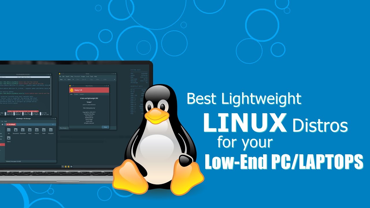 Best Linux Distros for Your Low End || CODINGBITE - YouTube