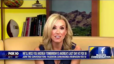 Andrea Fox 10 Announces She Is Leaving Fox 10