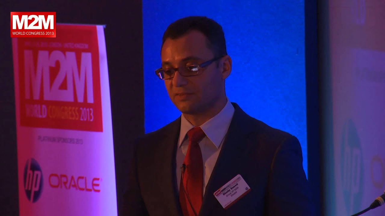 Etisalat M2M Presentation PPT by Shady Saeed - M2M World Congress 2013