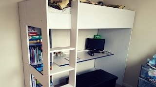 BUILDING AWESOME KIDS BUNK BED WITH DESK!!! Saturday 11th March 2017 Today is the day that we are getting Joss a new ...