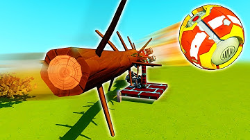 Who Can Build The Best TREE SWINGING Machine?! - Scrap Mechanic Multiplayer Monday