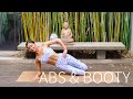 20 MIN ABS & BOOTY WORKOUT || At-Home Pilates (No Equipment)