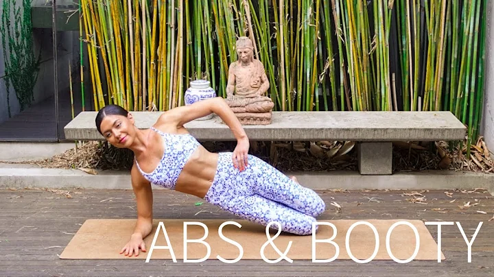 20 MIN ABS & BOOTY WORKOUT || At-Home Pilates (No ...