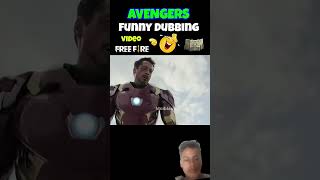 Marvel Civil War 😱 | Free Fire Avengers Funny Dubbing 😂 #shorts #marvel #viral #marvelsavengersbeta
