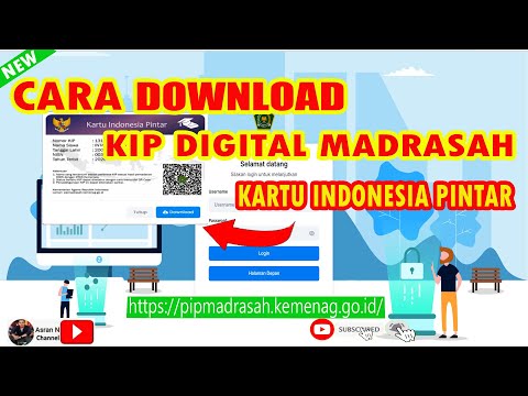 Cara download dan cetak kartu digital Kartu Indonesia Pintar (KIP) di portal PIP Madrasah | SIPMA