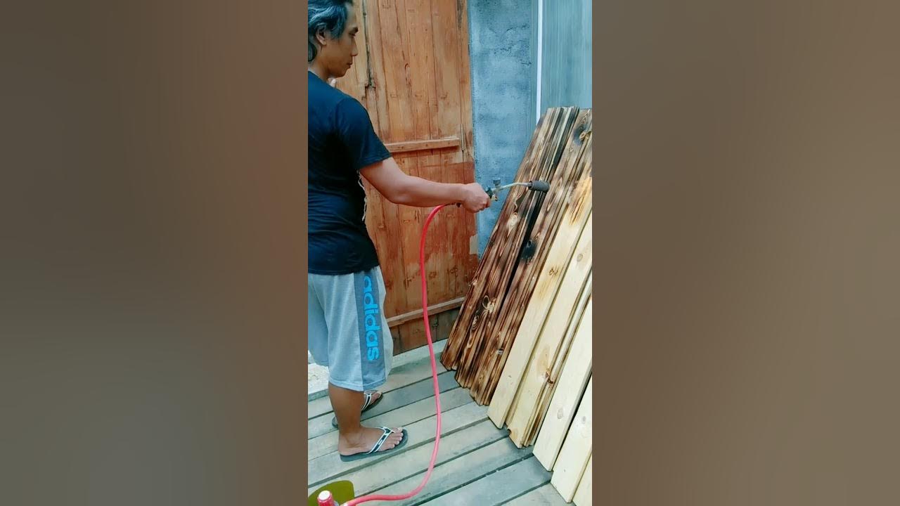 How to burn wood pallets YouTube