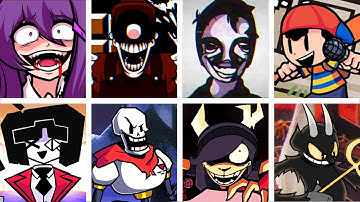 Markov but Every Turn a Different Character Sings 🎶 (FNF Markov but Everyone Sings It)