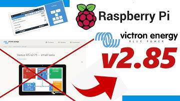 Victron VenusOS on Raspberry Pi | Update from v2.73 to v2.85