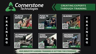 Cornerstone Technologies Plastic Repair - Push to Paint - Steel Repair - Aluminium - Engineer/VDA