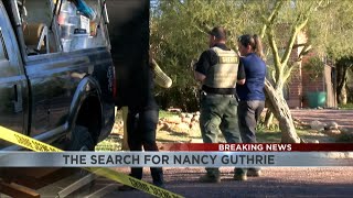 Local and federal authorities return to Nancy Guthrie's Tucson home