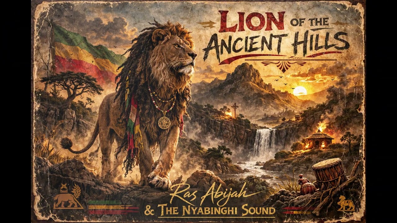 Roots Reggae (1973) [Unreleased Album] RAS ABIJAH & THE NYABINGHI SOUND – Lion of the Ancient Hills