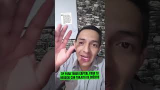 Como obtener capital de trabajo para tu negocio con tu tarjeta de crédito