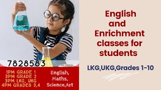 1 hour at ELC everyday can make a great difference-guarantee your child's success.
