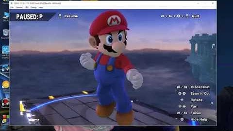 Super Smash Bros. CEMU Wii U emulator Intel GPU