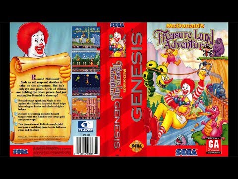 McDonaldu0027s Treasure Land Adventure (Sega Mega Drive/Genesis)