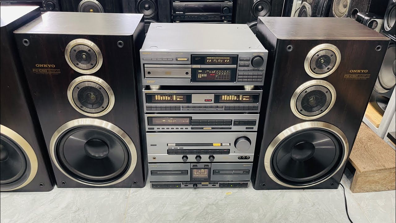 5/23 Ultra-smooth Onkyo C50 system, excellent condition, heading 