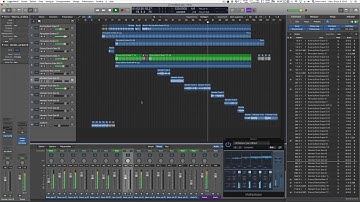 Logic Pro X powerful realistic Funk Rock made with APPLE LOOPS ONLY !