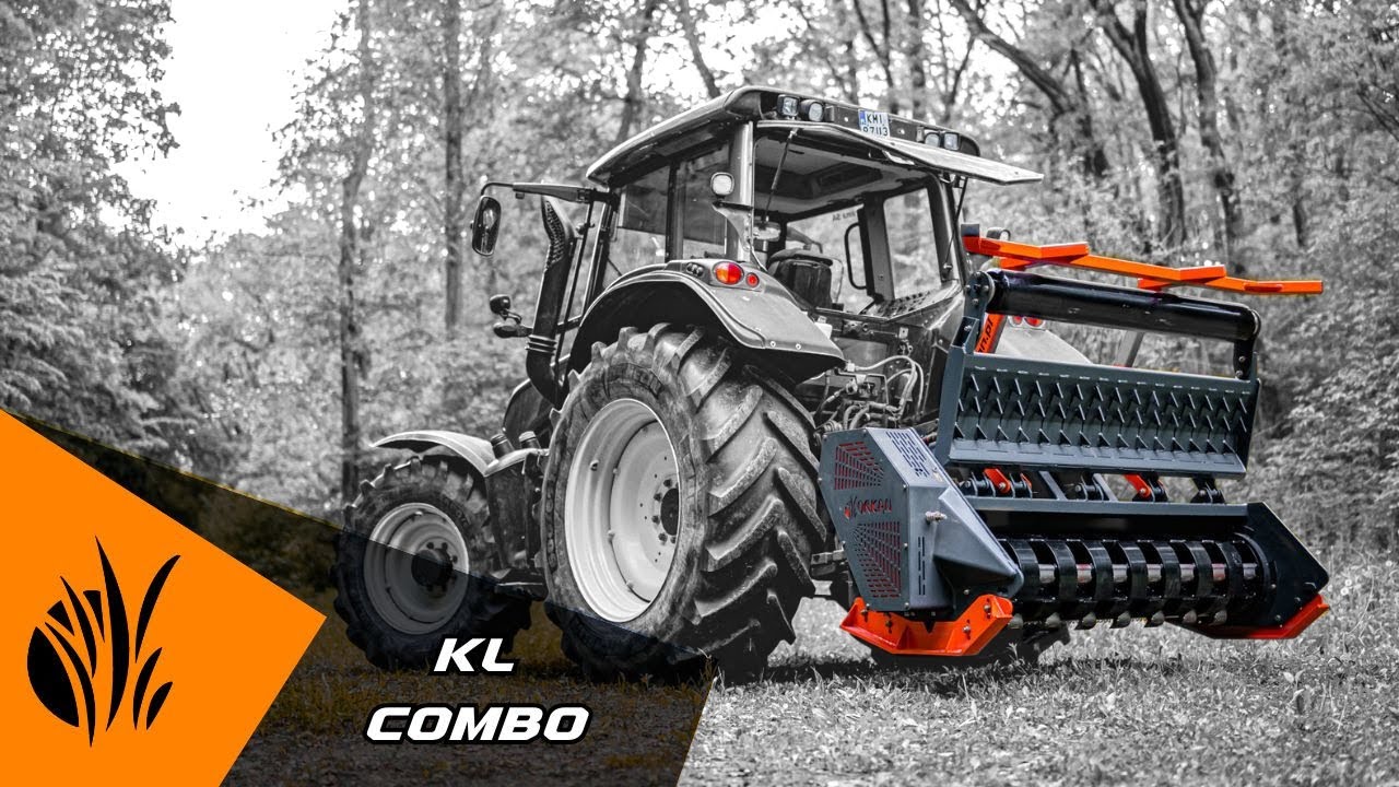 ORKAN KL 180 COMBO, KLASYCZNY MULCZER LEŚNY - PRZEJDŹ NA WYŻSZY POZIOM MULCZOWANIA
