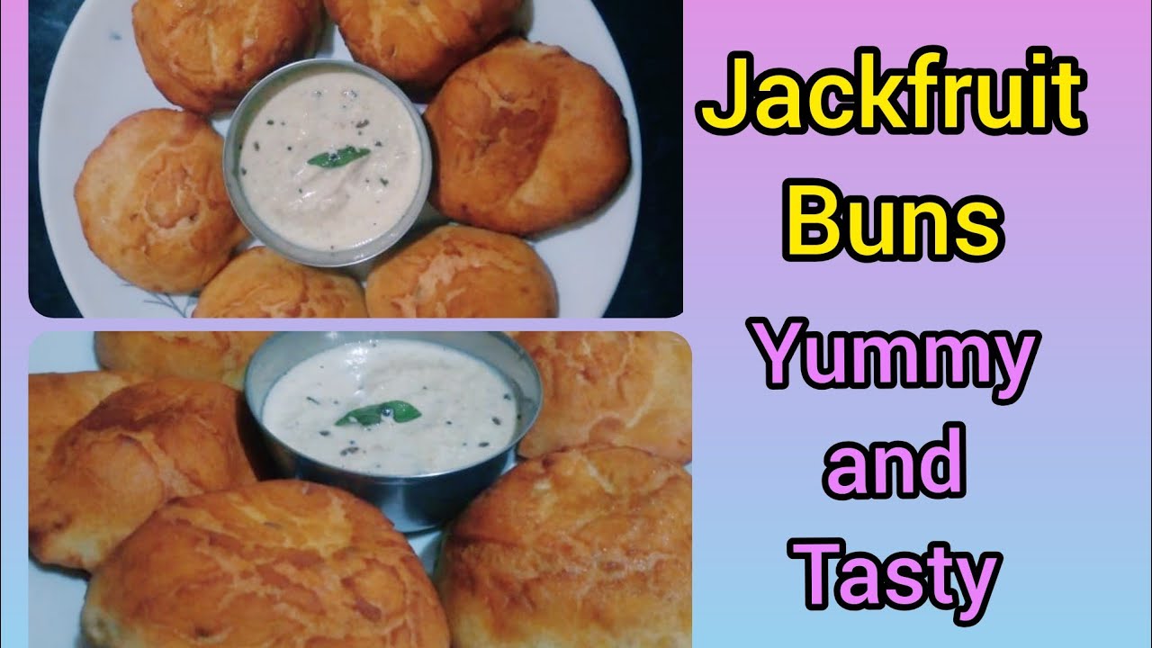 Jackfruit buns | Tasty and yummy | Few items required - YouTube