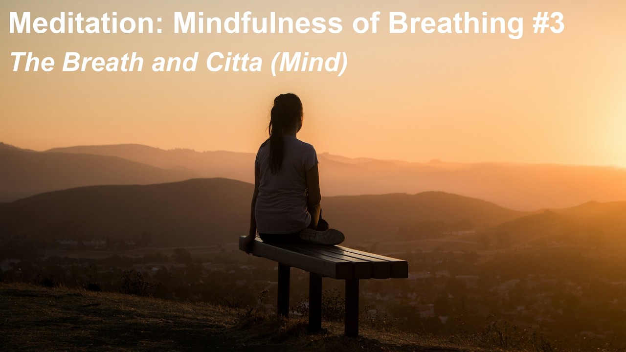 Meditation: Mindfulness of Breathing (Anapanasati) #3 - The Breath and Citta (Mind)