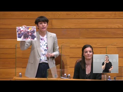 Ana Pont&oacute;n: &laquo;A sociedade galega est&aacute; orgullosa da nosa lingua. S&oacute; &eacute; un problema para o PP&raquo;