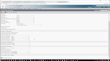 CCIE Collaboration Lab 4 -  HQ Dial Plan