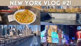New York Vlog Part II: Nighttime Bus Tour, Dinner at Lil Frankies, and more!
