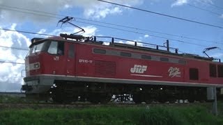 札幌ターミナル行　95ﾚ　EF510-17ﾚｯﾄﾞｻﾝﾀﾞｰ