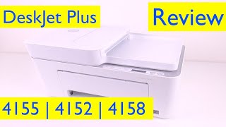 HP DeskJet Plus 4155 | 4152 | 4158 All-in-one Wireless Printer Review
