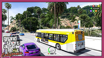 Exploring the Amazing POSSIBILITIES of MODDING in GTA 5 ► 5Real & LA Revo 2.0 Raw Gameplay