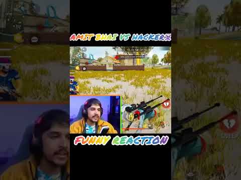 Amit Bhai angry reaction on hacker 😡 #shorts #trending #viral #freefire