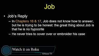 Chuck Missler │ Job │ Session 4 │ Chapter 15 ~ Chapter 31
