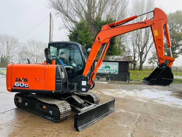 しゃく UNUSED HITACHI ZX60C-6A EXCAVATOR *YEAR 2023, ONLY 12.5 HOURS* C/W