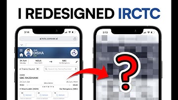 I redesigned IRCTC App! - Product Design | Ansh Mehra