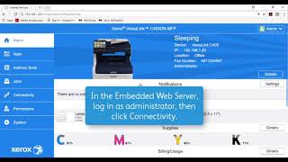 Xerox® VersaLink® Configuring IP Settings in the Embedded Web Server