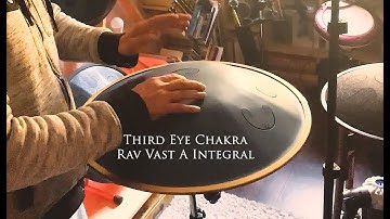Third Eye Chakra Meditation - Rav Vast A Integral - Chakra Alignment - Sound Healing - Tongue Drums