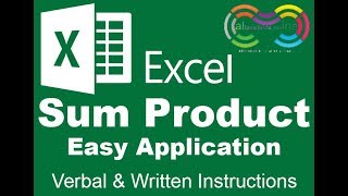 Excel 2016 Sumproduct Formula | Step by Step Tutorial For Beginners | Full HD