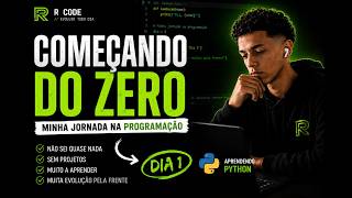 Aprendendo Python do Zero | Dia 1 da Minha Jornada na Programação