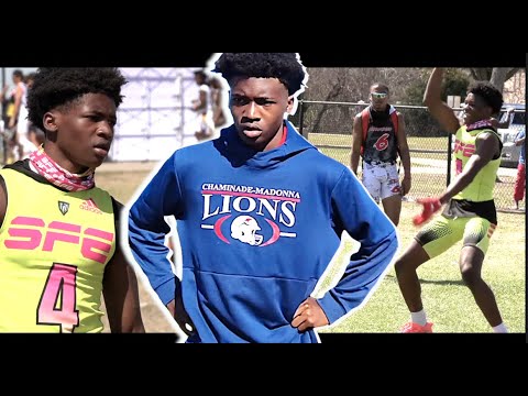 🔥 🔥  6'3 4-STAR is the #1 Wide Receiver in the class of 2024 | Jeremiah Smith  (Hollywood, FL)