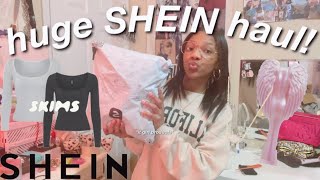 Huge It Girl Shein Haul Skims Dupes, Kendra Scott Dupe, Angel Brush, Bow Rings