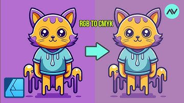How To Convert RGB to CMYK In Affinity Designer | Affinity Designer 2 Tutorial