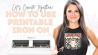 Cricut Printable Iron On with Cricut Joy Xtra! How to use Cricut Printable Iron On for Beginners