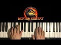 How To Play - MORTAL KOMBAT Theme Song (PIANO TUTORIAL LESSON)
