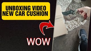 Unboxing video of me unboxing my new car cushion for my bum and legs screenshot 4