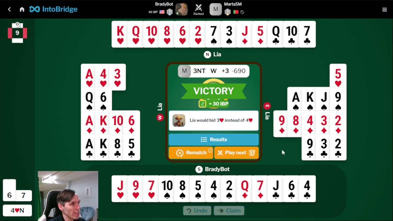 Ranked Games on IntoBridge